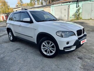 2008 BMW X5 3.0d II (E70), белый, 1500000 рублей, вид 1