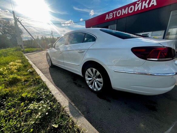 2012 Volkswagen Passat CC I Рестайлинг, белый, 1350000 рублей - вид 6