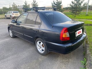 2008 Hyundai Accent ТагАЗ II, чёрный, 350000 рублей, вид 2
