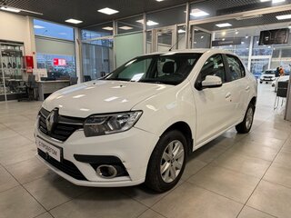 2018 Renault Logan II Рестайлинг, белый, 499000 рублей, вид 1