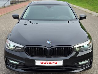 2018 BMW 5 серии 530d xDrive VII (G30/G31/G38), чёрный, 3590000 рублей, вид 2