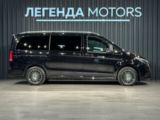 2021 Mercedes-Benz V-Класс Long 220 d длинный III (W447) Рестайлинг, чёрный, 5490000 рублей, вид 3