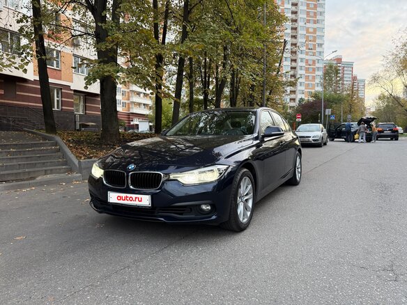 2016 BMW 3 серии 320i VI (F3x) Рестайлинг, синий - вид 9