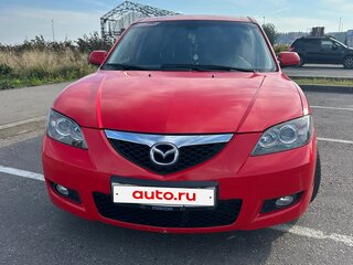 2008 Mazda 3 I (BK) Рестайлинг, красный, 590000 рублей, вид 3