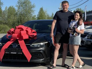 2022 Volkswagen Golf VIII, белый, 2196000 рублей, вид 5