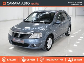 2010 Renault Logan I Рестайлинг, синий, 295000 рублей, вид 1