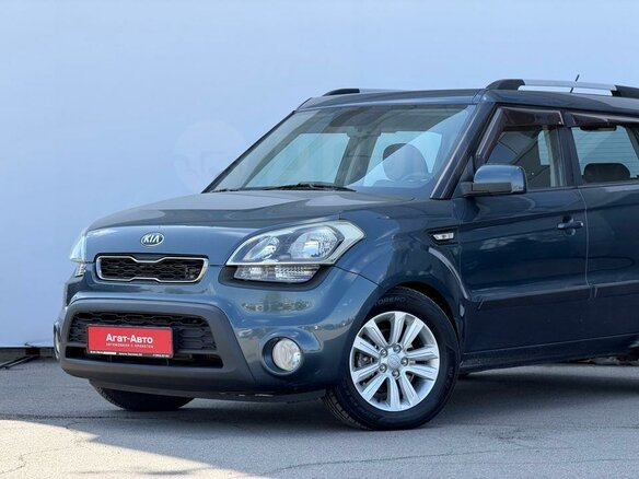 2013 Kia Soul I Рестайлинг, синий, 890000 рублей - вид 1