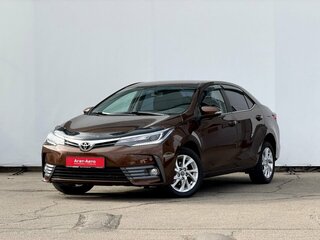 2017 Toyota Corolla XI (E160, E170, E180) Рестайлинг 1, коричневый, 1750000 рублей, вид 2