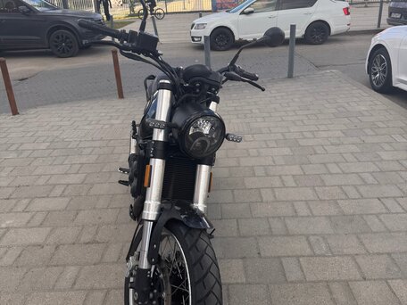 2024 Benelli Leoncino 500 Trail, чёрный, 399000 рублей, вид 4