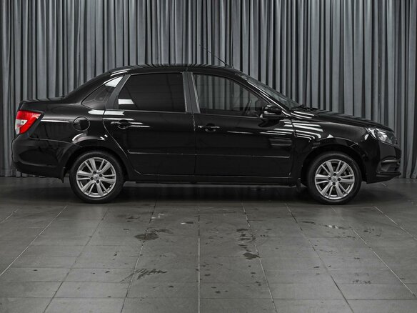 2022 Lada (ВАЗ) Granta I Рестайлинг, чёрный, 798000 рублей - вид 4