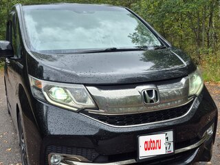 2015 Honda Stepwgn V, чёрный, 1850000 рублей, вид 2
