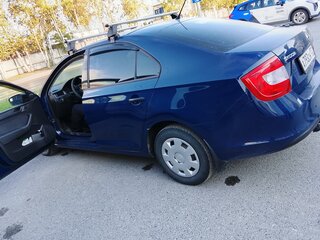 2014 Skoda Rapid I, синий, 850000 рублей, вид 3