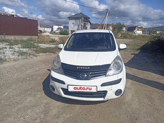2013 Nissan Note I Рестайлинг, белый, 425000 рублей, вид 1
