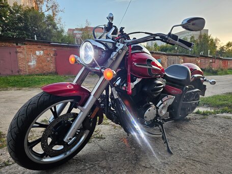 2011 Yamaha XVS950, красный, 600000 рублей, вид 3