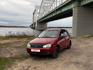 2010 Lada (ВАЗ) Kalina I, красный, 125000 рублей, вид 1