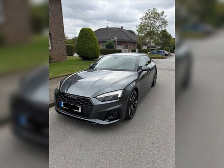 2022 Audi A5 Sportback 35 TFSI II (F5) Рестайлинг, серый, 3780000 рублей, вид 1