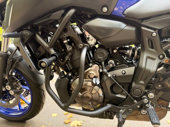 2018 Yamaha MT-07 (FZ-07), синий, 750000 рублей - вид 7