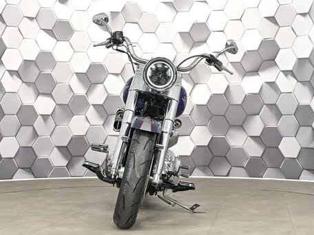 2007 Harley-Davidson Fat Boy, синий, 899000 рублей, вид 5