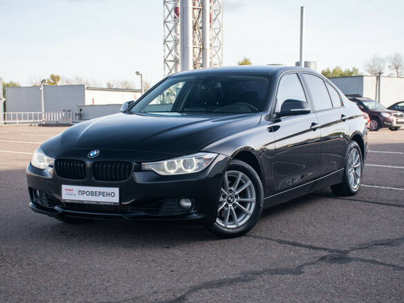 2013 BMW 3 серии 320i VI (F3x), чёрный, 1359000 рублей