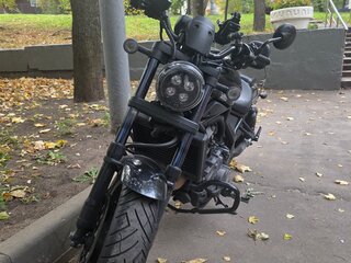 2021 Honda CMX 1100 Rebel, чёрный, 800000 рублей, вид 3
