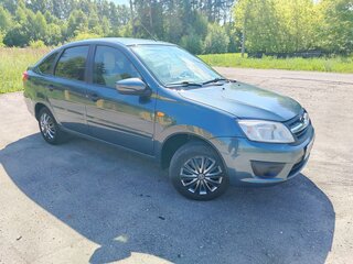 2015 Lada (ВАЗ) Granta I, серый, 330000 рублей, вид 2