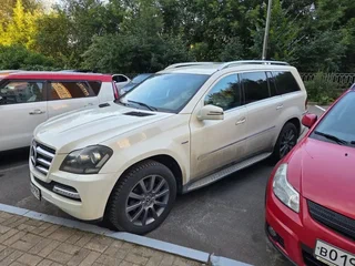 2012 Mercedes-Benz GL-Класс 350 I (X164) Рестайлинг, белый, 1700000 рублей, вид 4