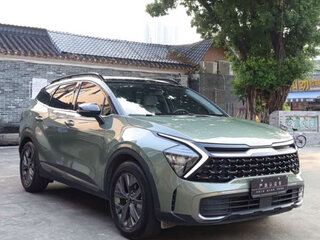2023 Kia Sportage V, зелёный, 2860000 рублей, вид 3