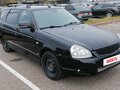 2012 Lada (ВАЗ) Priora I, чёрный - вид 3