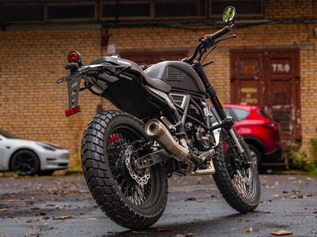 2026 Fuego Scrambler 300 FE, серый, 249900 рублей, вид 5