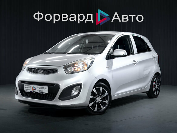 2012 Kia Picanto II, серебристый, 599000 рублей - вид 2