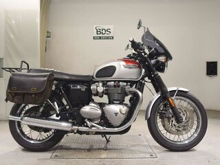 2016 Triumph Bonneville T120, серебристый, 899000 рублей, вид 2
