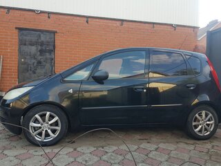 2006 Mitsubishi Colt VI (Z20/Z30), чёрный, 335000 рублей, вид 3