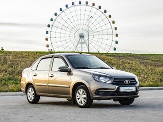2020 Lada (ВАЗ) Granta I Рестайлинг, коричневый, 660000 рублей, вид 5