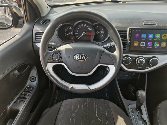 2012 Kia Picanto II, чёрный, 755000 рублей - вид 12
