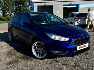 2018 Ford Focus III Рестайлинг, синий, 960000 рублей, вид 2
