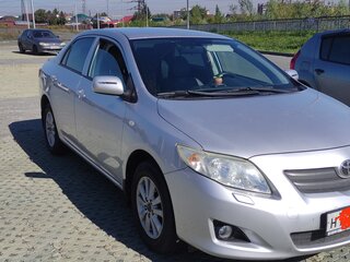 2008 Toyota Corolla X (E140, E150), серебристый, 730000 рублей, вид 2