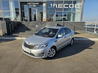 2012 Kia Rio III, серебристый, 655000 рублей, вид 1