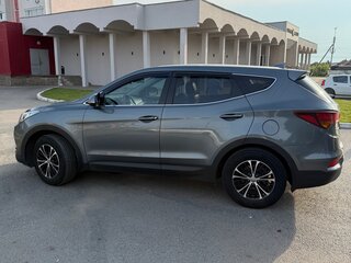 2017 Hyundai Santa Fe III Рестайлинг, серый, 2180000 рублей, вид 5