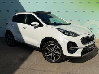 2018 Kia Sportage IV Рестайлинг, белый, 2495000 рублей, вид 1
