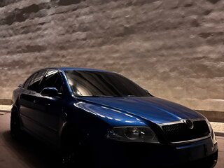 2006 Skoda Octavia RS II, синий, 750000 рублей, вид 4