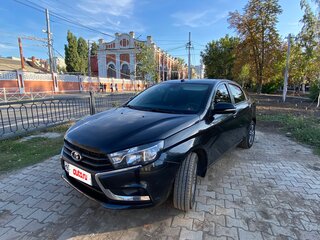 2018 Lada (ВАЗ) Vesta I, чёрный, 620000 рублей, вид 3