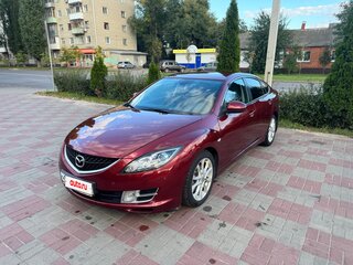 2008 Mazda 6 II (GH), красный, 1200000 рублей, вид 1