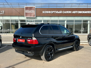 2005 BMW X5 4.4i I (E53) Рестайлинг, чёрный, 1650000 рублей, вид 4