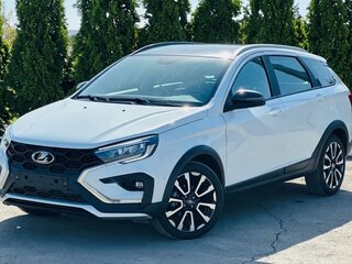 2024 Lada (ВАЗ) Vesta SW Cross I Рестайлинг (NG), белый, 1675000 рублей, вид 2
