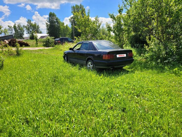 1994 Audi 100 IV (C4), фиолетовый, 180000 рублей - вид 2