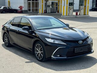 2021 Toyota Camry US Market VIII (XV70) Рестайлинг, чёрный, 2950000 рублей, вид 5