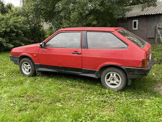 1995 Lada (ВАЗ) 2108, красный, 50000 рублей, вид 3