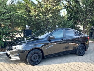 2016 Lada (ВАЗ) Vesta I, чёрный, 690000 рублей, вид 5