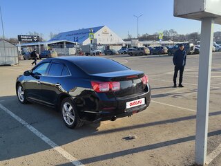 2012 Chevrolet Malibu VIII, чёрный, 800000 рублей, вид 3