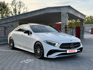 2018 Mercedes-Benz CLS 400 d III (C257), белый, 3300000 рублей, вид 1